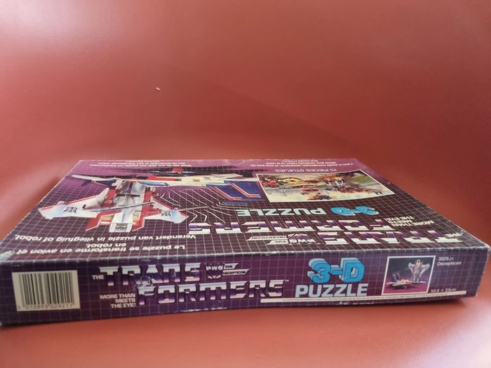 boite vide Transformers Decepticons 3d-puzzle 1985 - photo numéro 11
