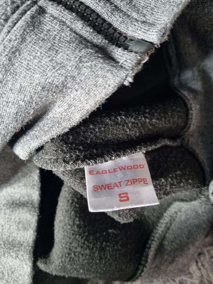 Gilet zippé gris foncé taille S mixte - photo numéro 6