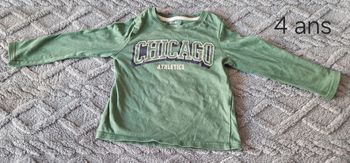 Tee shirt à longue manche 4 ans