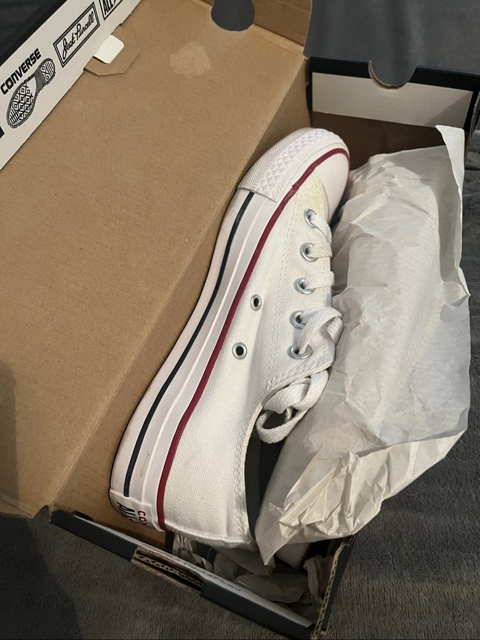 Converses basses blanches - photo numéro 3