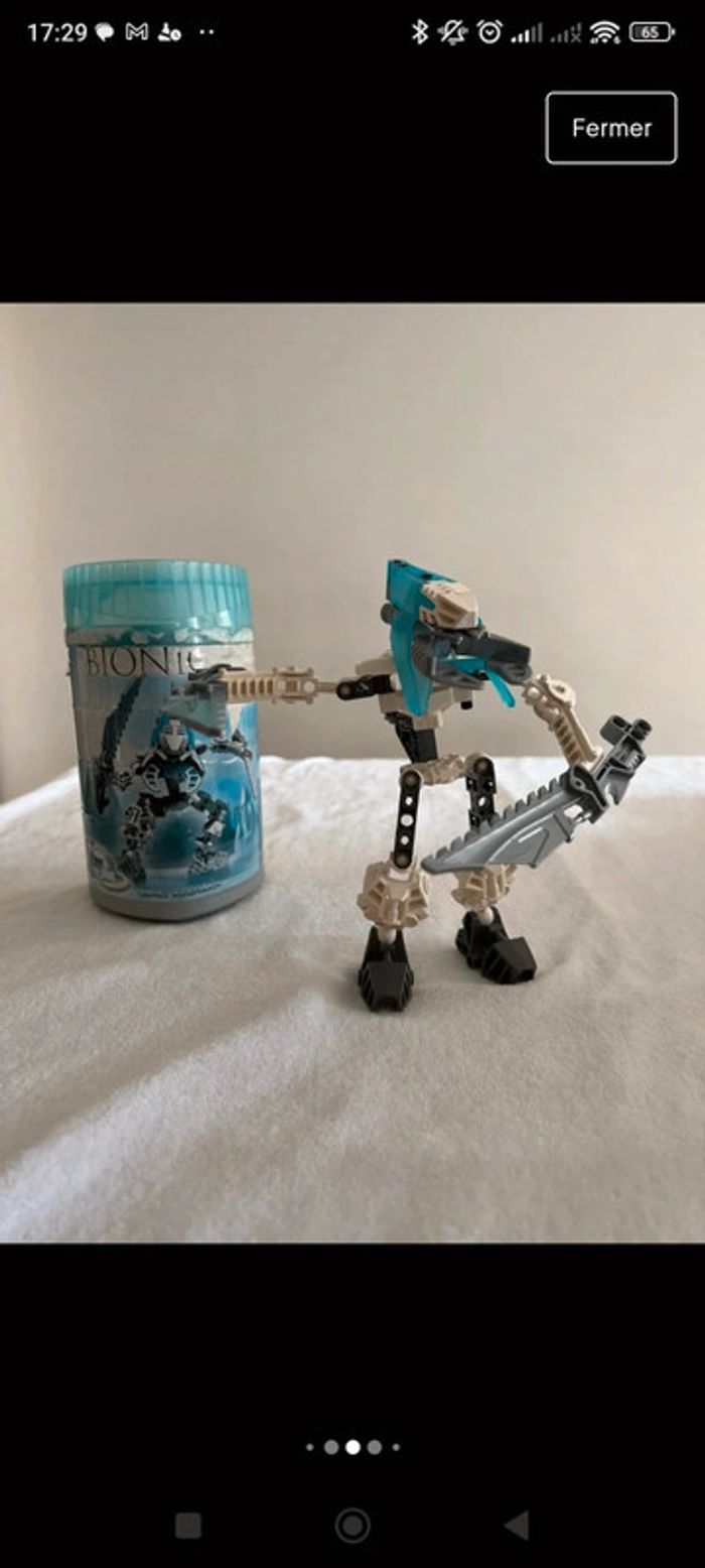 Lego Bionicle vintage 8619 et 8618 - photo numéro 2