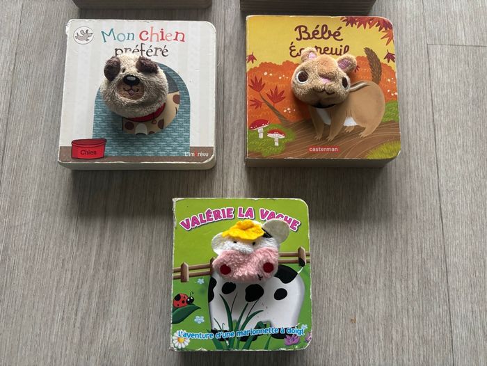 Lot 11 livres marionnettes doigt - photo numéro 4