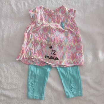 Ensemble deux pièces de la compagnie des petits 12 mois fille