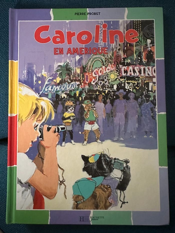 Caroline en Amérique couleurs bd album livre Pierre Probst San Francisco