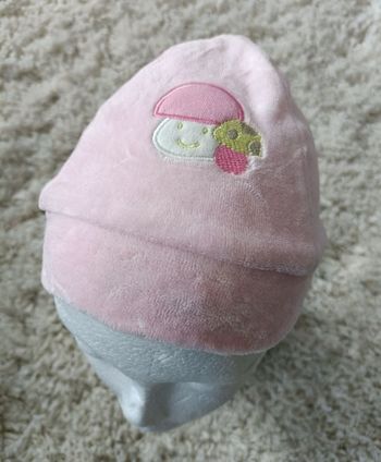 Bonnet rose Chicco en 3/6 mois