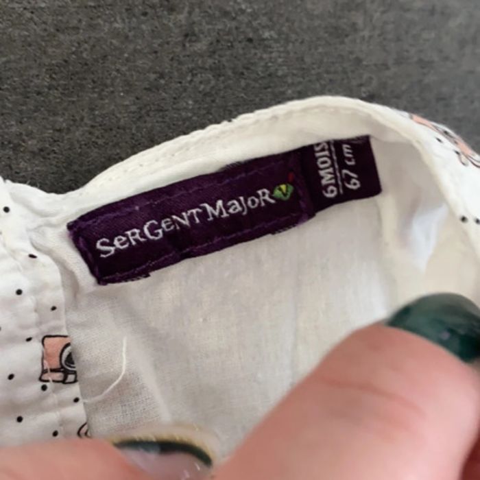 Robe sergent major 6 mois - photo numéro 4