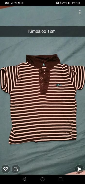 Polo manches courtes