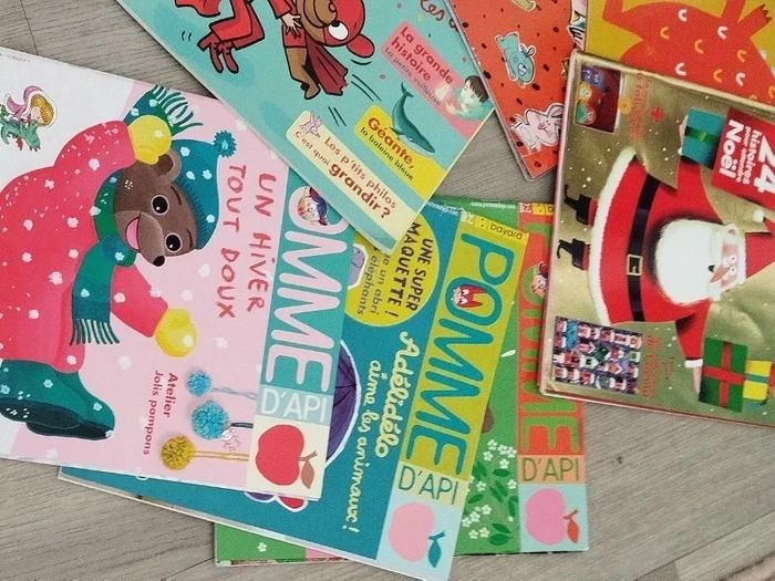 Lot de 7 magazines Pomme d’Api année 2018 L017  7582875677 - photo numéro 8