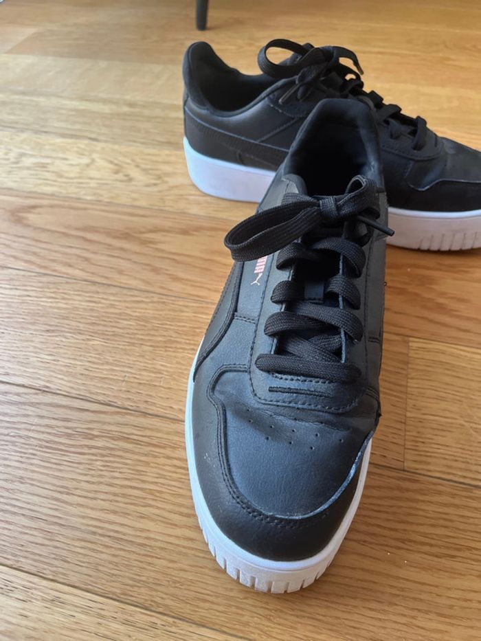 Chaussures puma noir pour femme - photo numéro 9