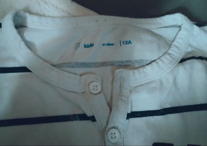 Haut manches longues "Kids by Gémo" 100% coton - photo numéro 2