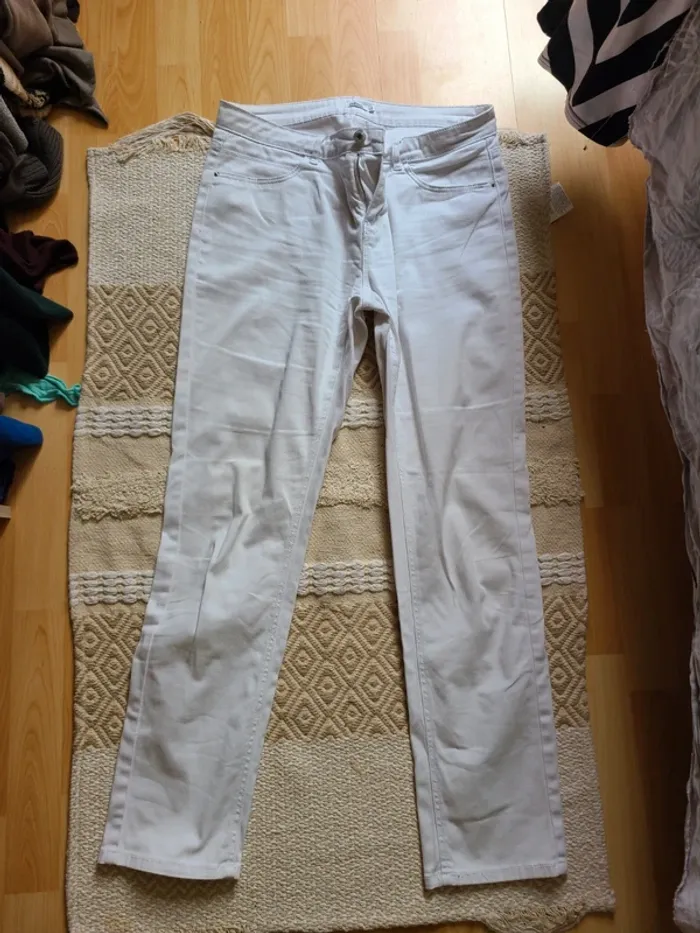 Pantalon blanc 42