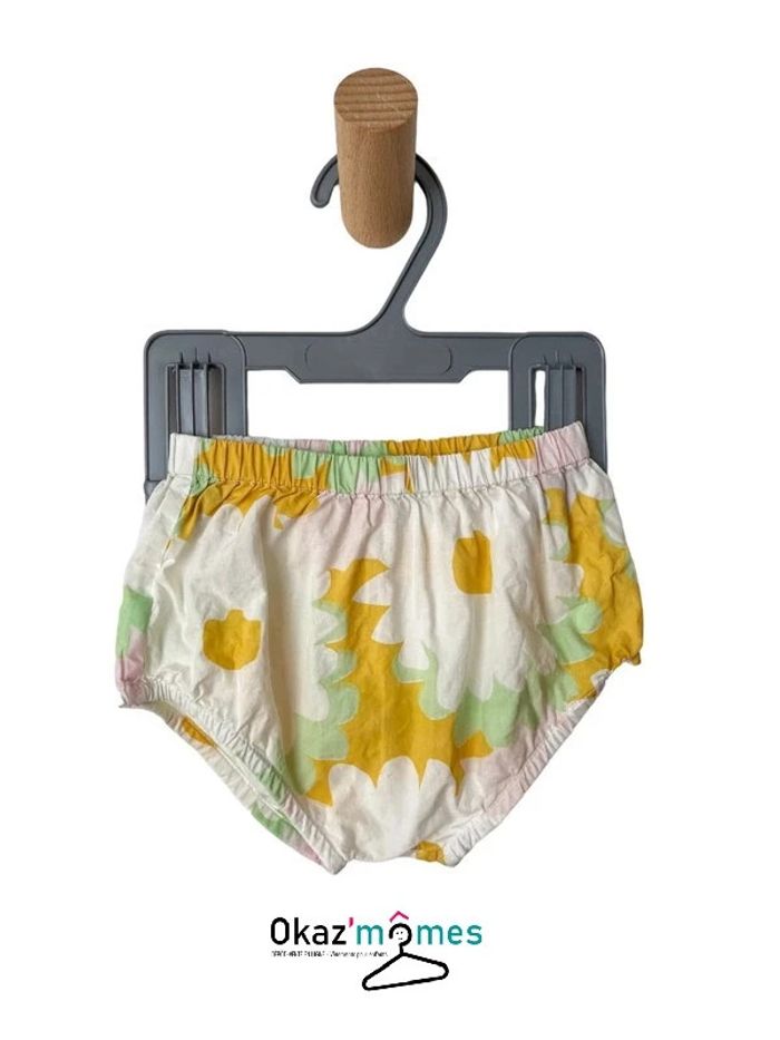 Ensemble d’été pastel robe fleur + bloomer - DPAM 3 mois (60cm) - photo numéro 5
