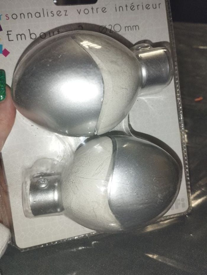 Embout tringle a rideau