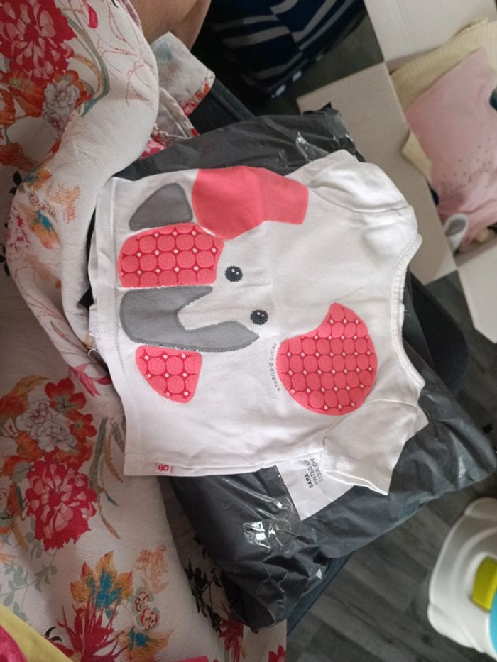 Lot t-shirt 1 mois
