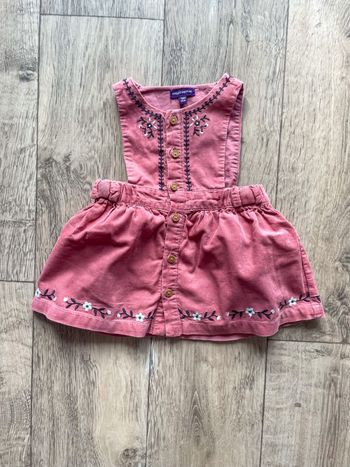 Robe velours Sergent Major taille 6 mois