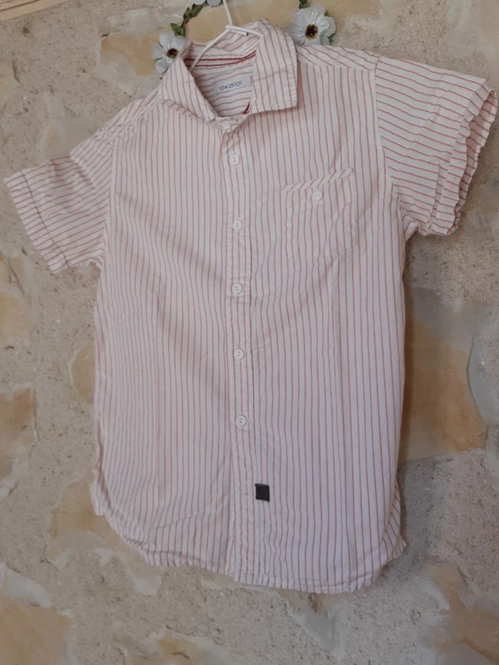 Chemise à manches courtes garçon 8 ans - photo numéro 2