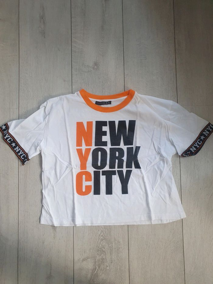 T-shirt Crop Top Sport NYC