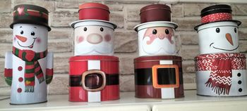 Lot 4 boîtes de noel