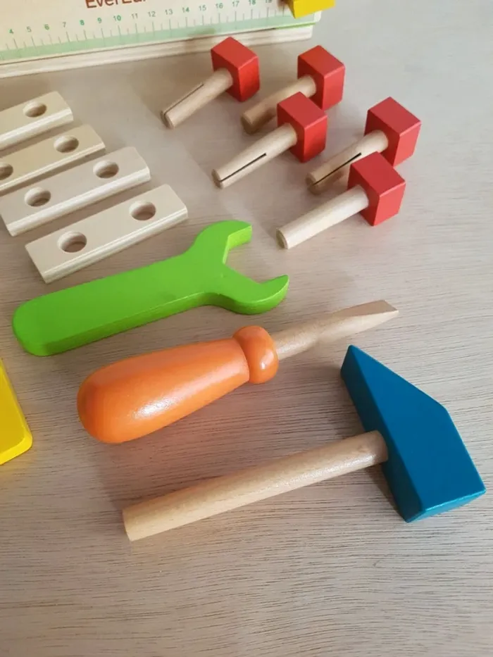 EverEarth boîte à outils en bois bricolage - photo numéro 13