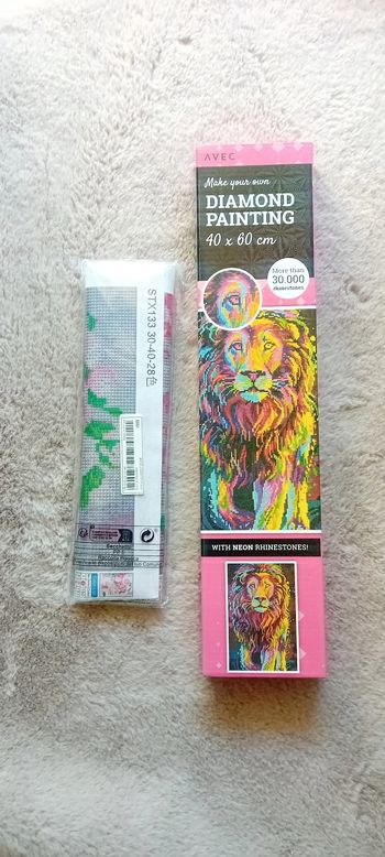 Lot de 2 diamond painting neufs