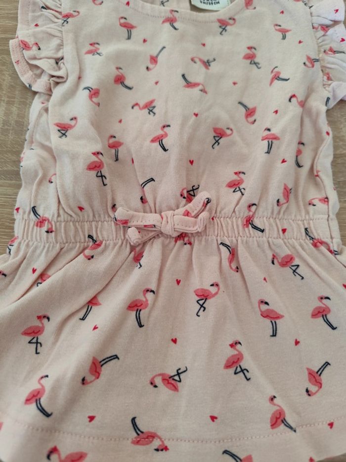 Robe motif flamant rose - photo numéro 2