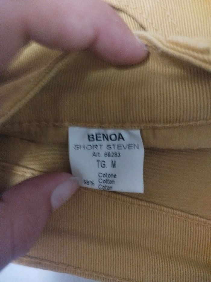 Short en jean moutarde - Benoa - taille M - photo numéro 3