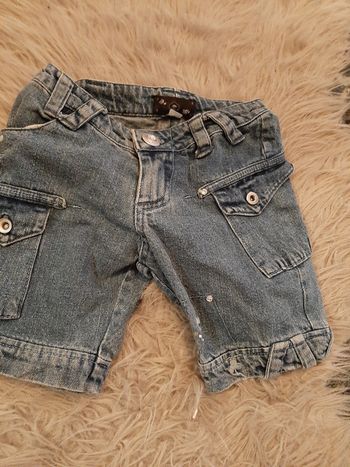 Short en jean long 92cm As de pic
