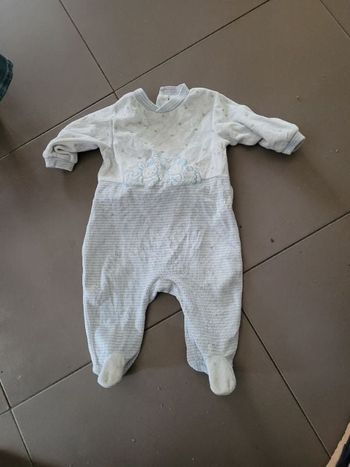 Pyjama velours kimbaloo 6 mois