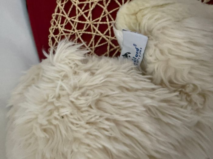 Peluche ours polaire MARINELAND beige - photo numéro 4