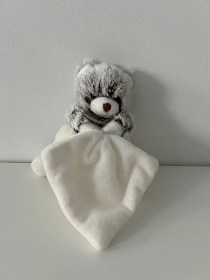 Doudou mouchoir ours baby nat