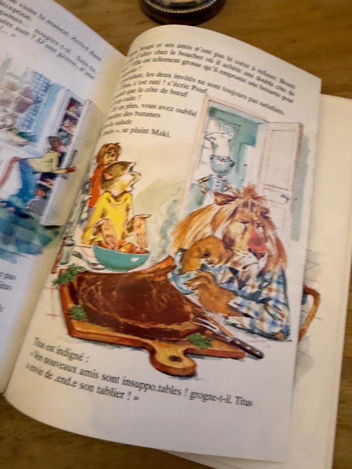 Livre vintage ancien Caroline et les Vagabonds (sans autocollant) Pierre Probst - photo numéro 5