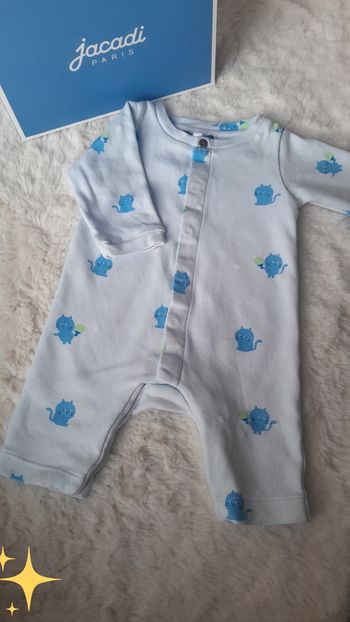 Pyjama grenouillère jacadi 3 mois