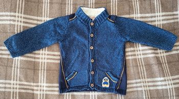 Gilet Enfant en Mailles à Boutons - 18 Mois / Du Pareil au même