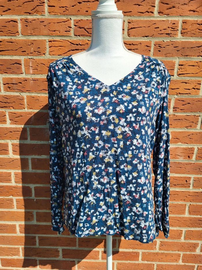 Blouse à fleurs
