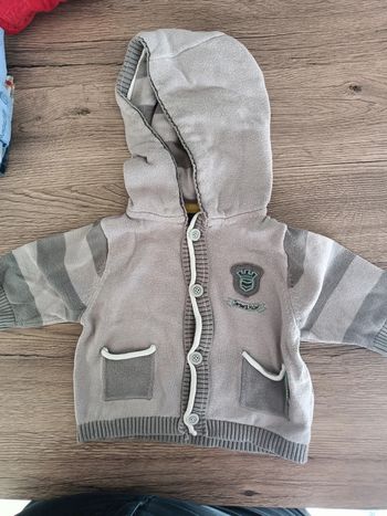 Gilet garçon 1 mois sergent major