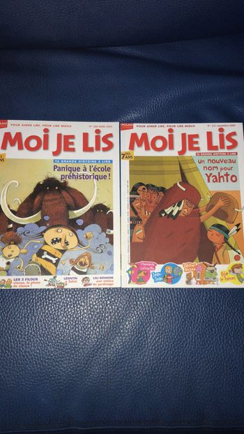 Lot de 2 livres Moi je lis