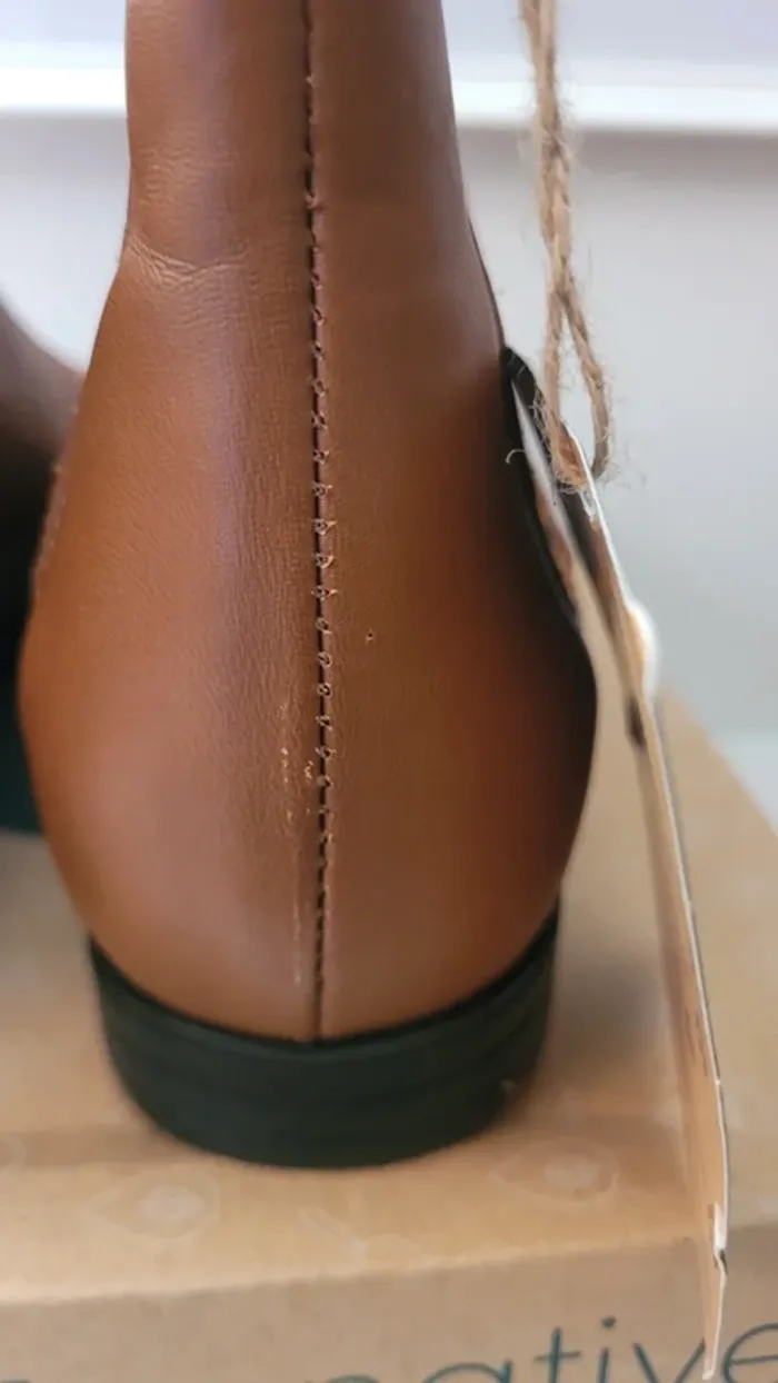 Bottines en cuir camel neuves taille 41 - photo numéro 15