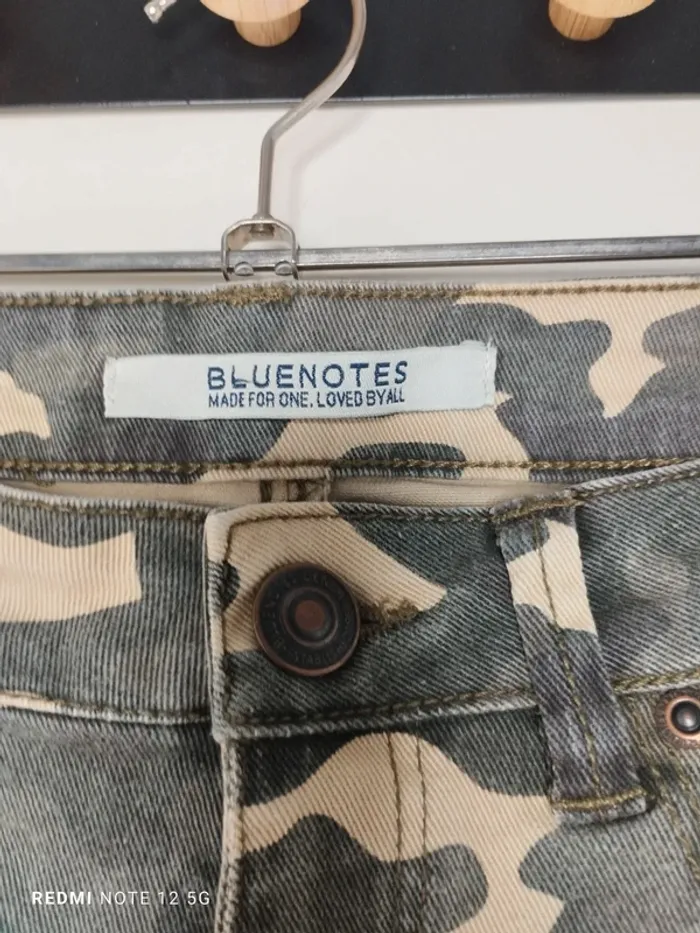 Short en jean bluenotes taille 36 ( 27 us) - photo numéro 2