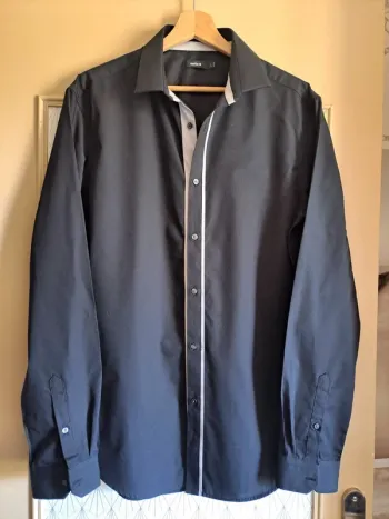 Chemise home noire Celio 41/42 L super état