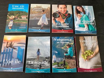 Lot de 17 livres Collection Nous Deux