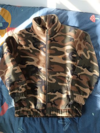 Gilet polaire de chasse pour enfant 