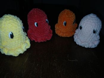 Peluche fantôme au crochet