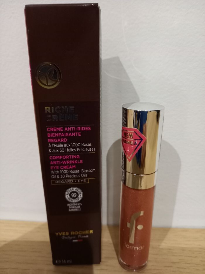 Riche creme et gloss