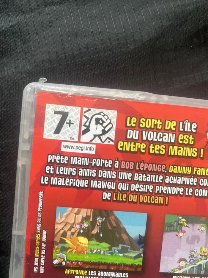 bob l’éponge l’attaque sur l’île du volcan ds - photo numéro 3