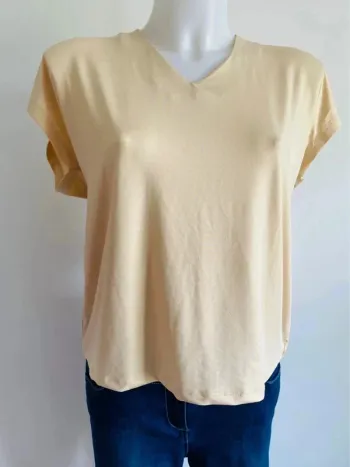 Joli haut femme doré pailleté 38/40