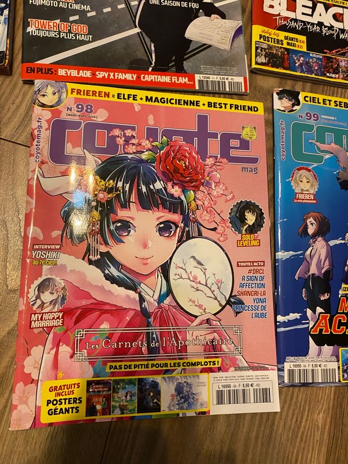 Lot 9 magazines spécial mangas - photo numéro 3