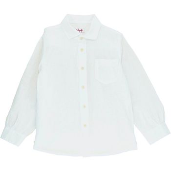Chemise à manches longues 4 ans en lin Il Gufo