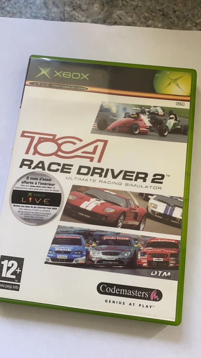 toca race driver 2 xbox