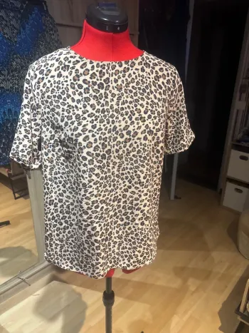 Blouse léopard