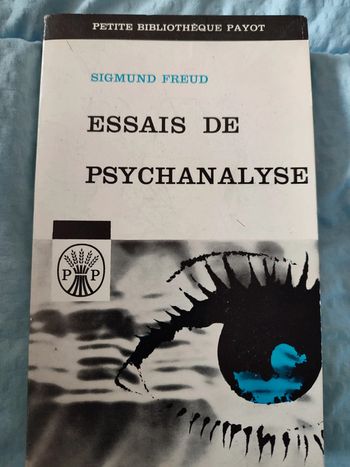 Livre "Essai de psychanalyse"- Sigmund Freud